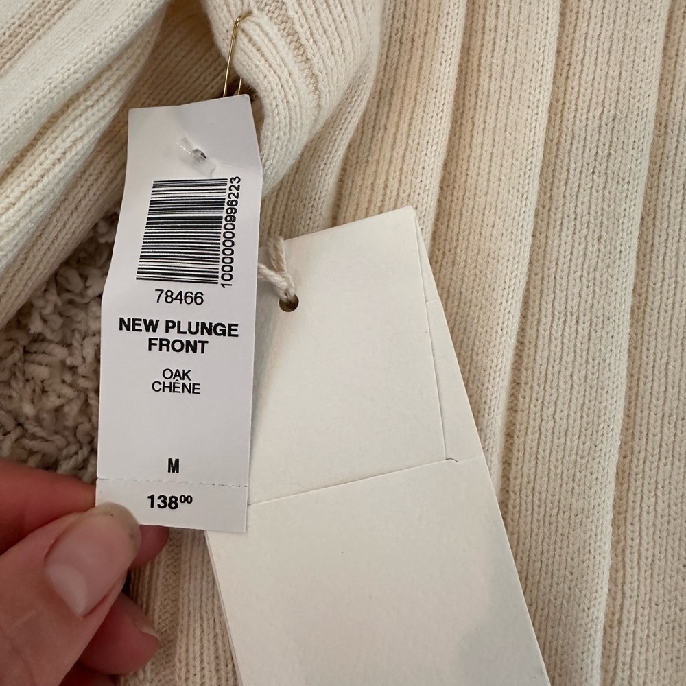 NWT/NEVER WORN Aritizia Wilfred Plunge Front Cardigan - Picture 4 of 7